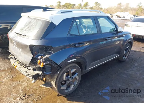 2021 Hyundai Venue Denim from USA, damaged, VIN KMHRC8A37MU085337